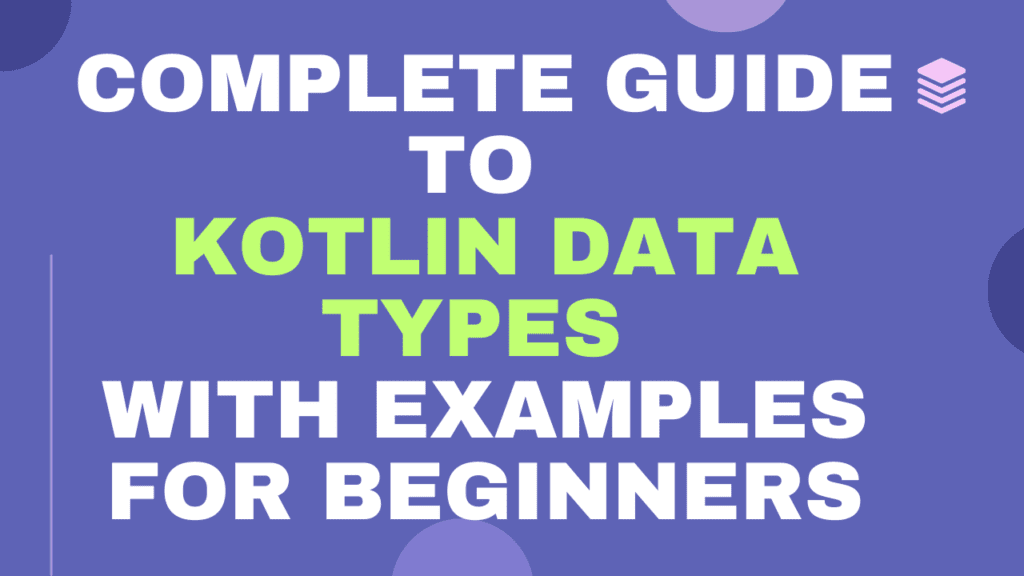 Kotlin Data Types