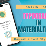 Typography in KMP MaterialTheme Reusable Text Styles Guide