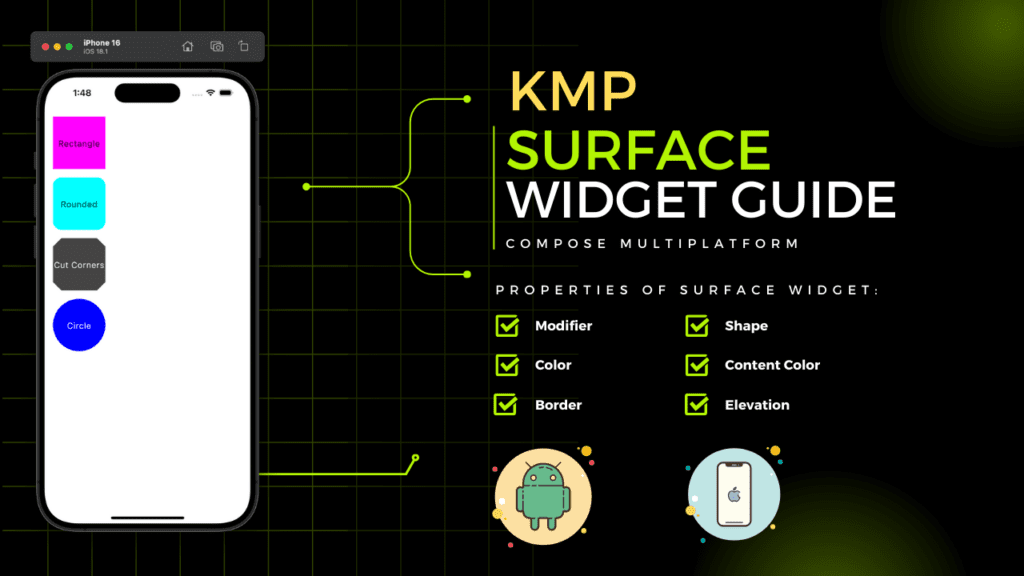 KMP Surface Widget Guide in Compose Multiplatform