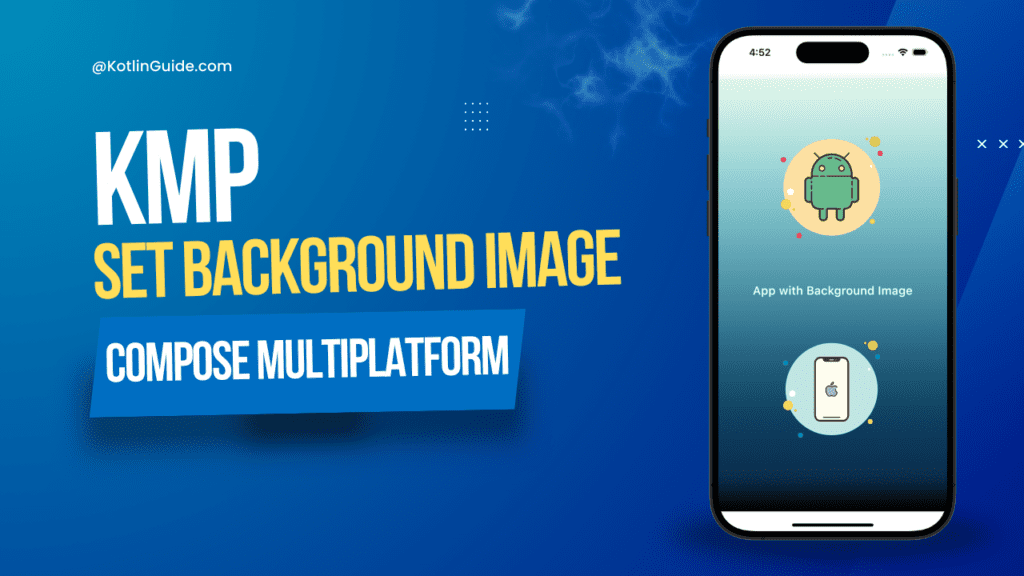 Set Background Image in KMP Compose Multiplatform App Screen